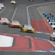 Monster Energy NASCAR Cup Series cars at Charlotte Motor Speedway’s roval in September.